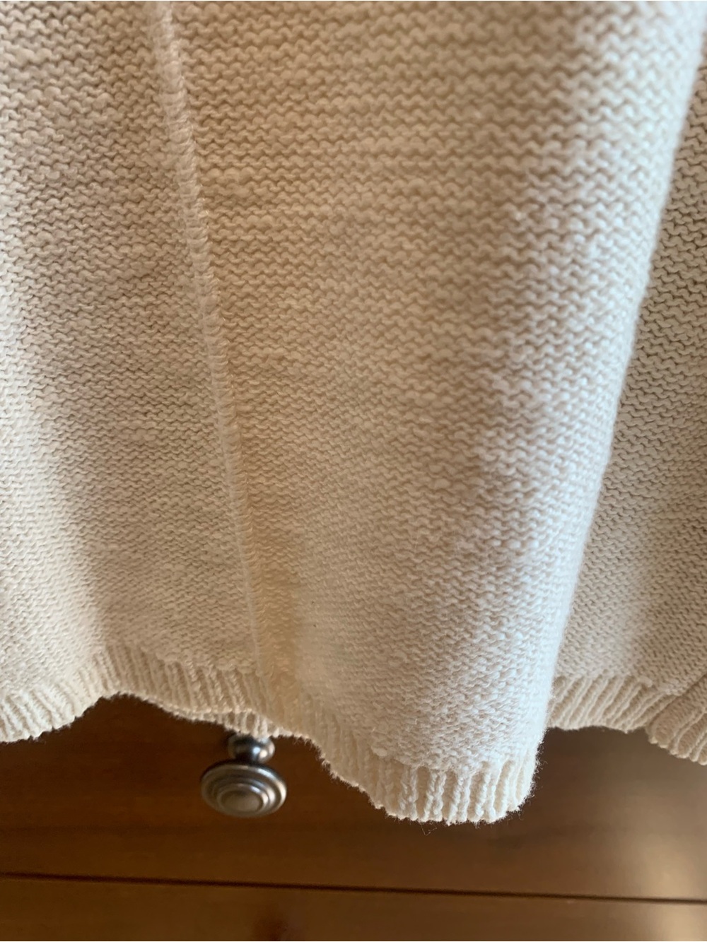 Sanctuary Cream Ribbed Knit sweater top - Picture 5 of 8